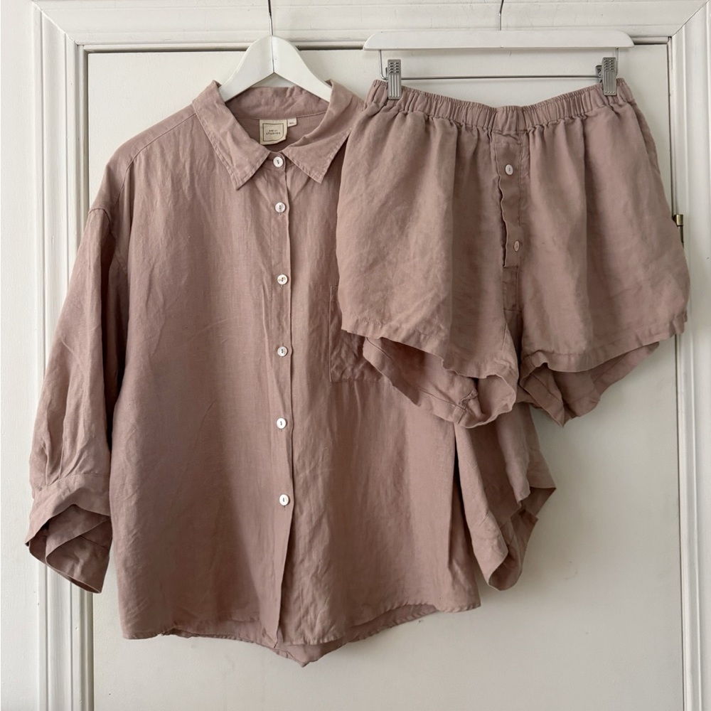Deiji Studios Linen 03 Set in Orchid